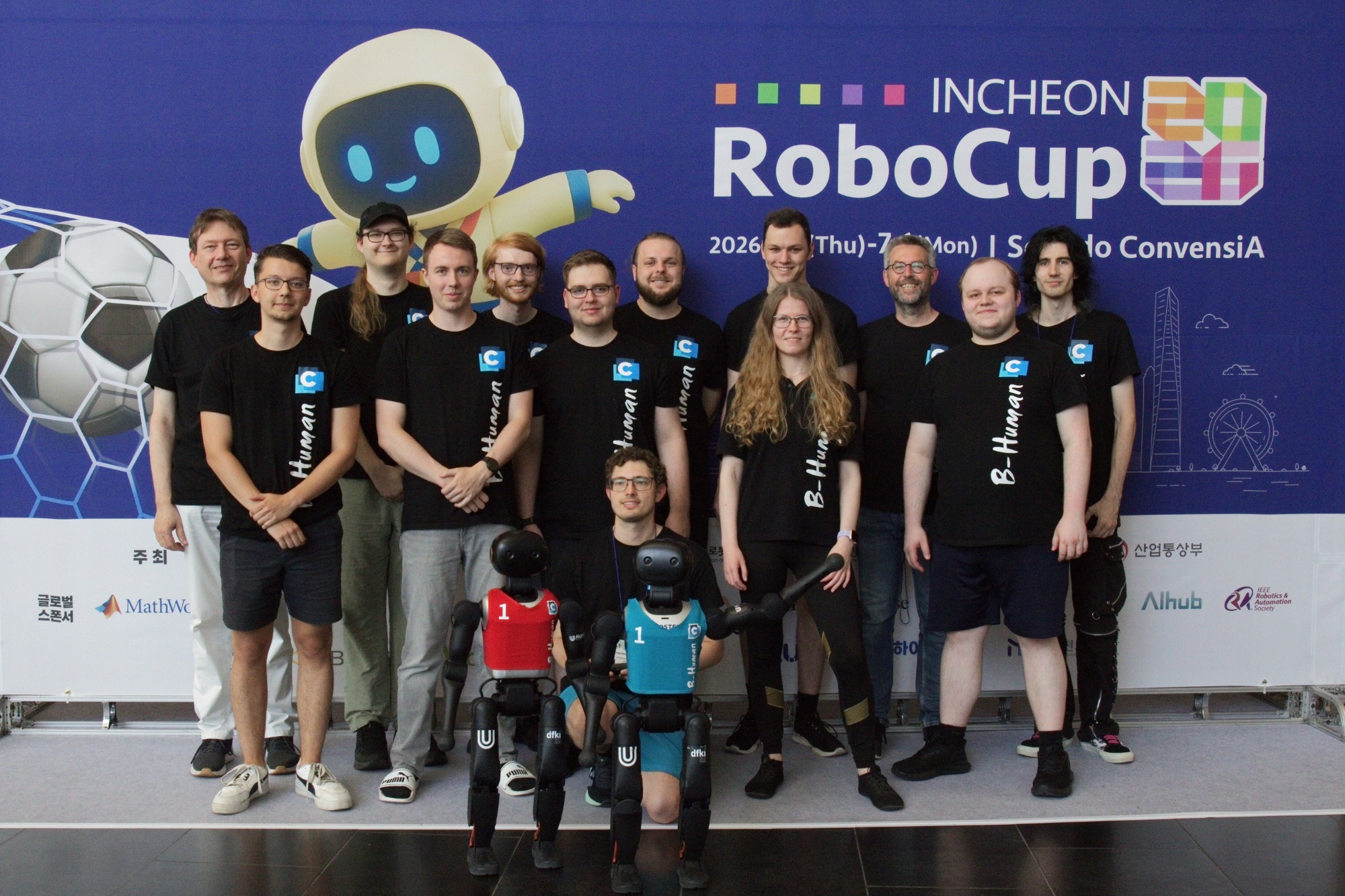 The 2026 B-Human team